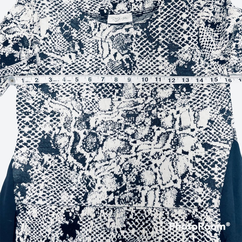 RD Style White and Black Dress/Top - Picture 10 of 11